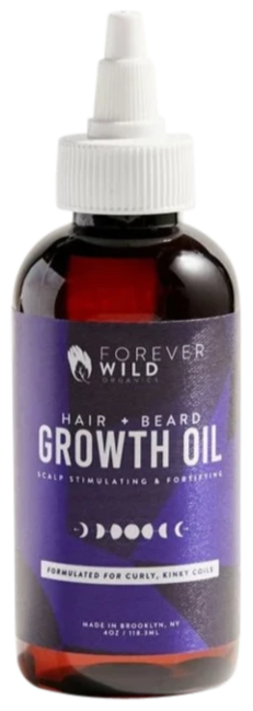 Hair + Beard Growth Oil for Curly, Kinky, Coils
